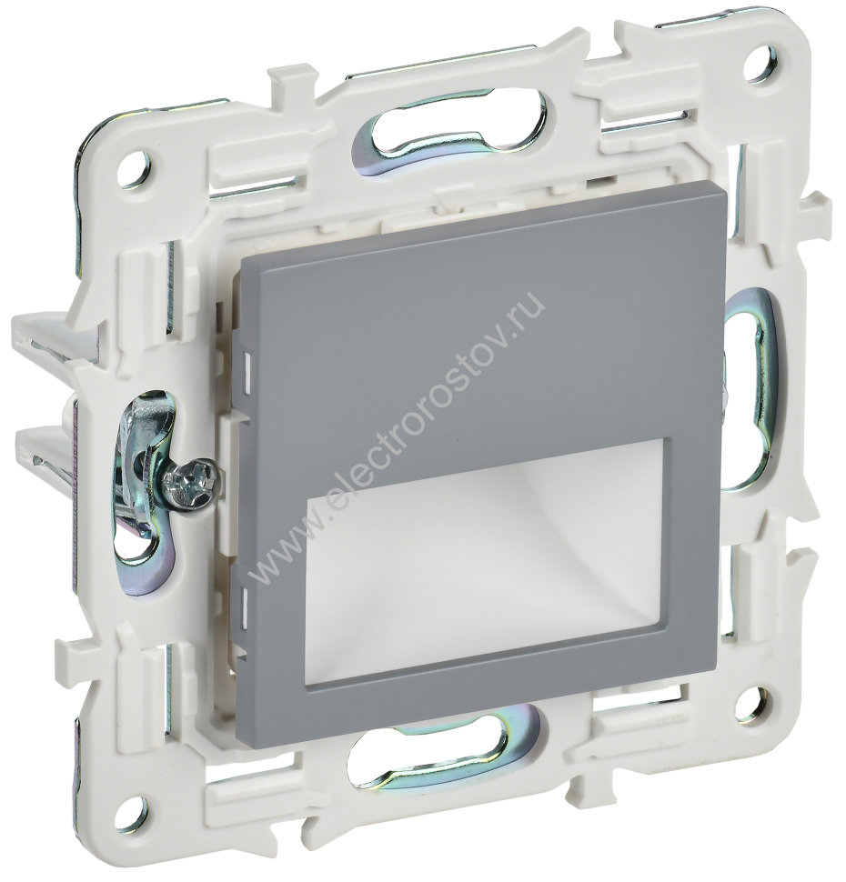 IEK SKANDY Серый Подсветка LED встраиваемая SK-L01Gr