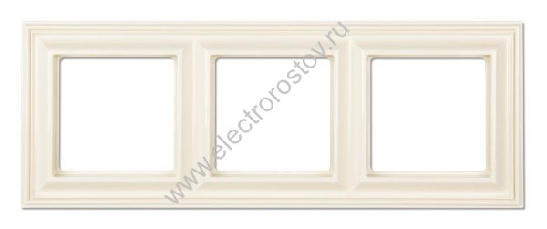 JUNG EcoProfi DECO Слоновая кость Рамка 3-ая