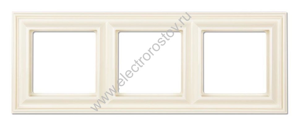 JUNG EcoProfi DECO Слоновая кость Рамка 3-ая