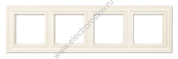 JUNG EcoProfi DECO Слоновая кость Рамка 4-ая