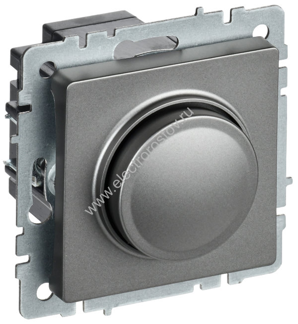 IEK BRITE BASE Сталь Светорег. пов-наж. 600Вт СС10-1-0-БрС