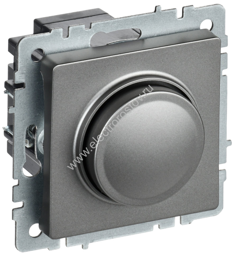 IEK BRITE BASE Сталь Светорег. пов-наж. 600Вт СС10-1-0-БрС