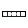 Systeme Electric ArtGallery Pure Органическое стекло Черный Рамка 5-ая