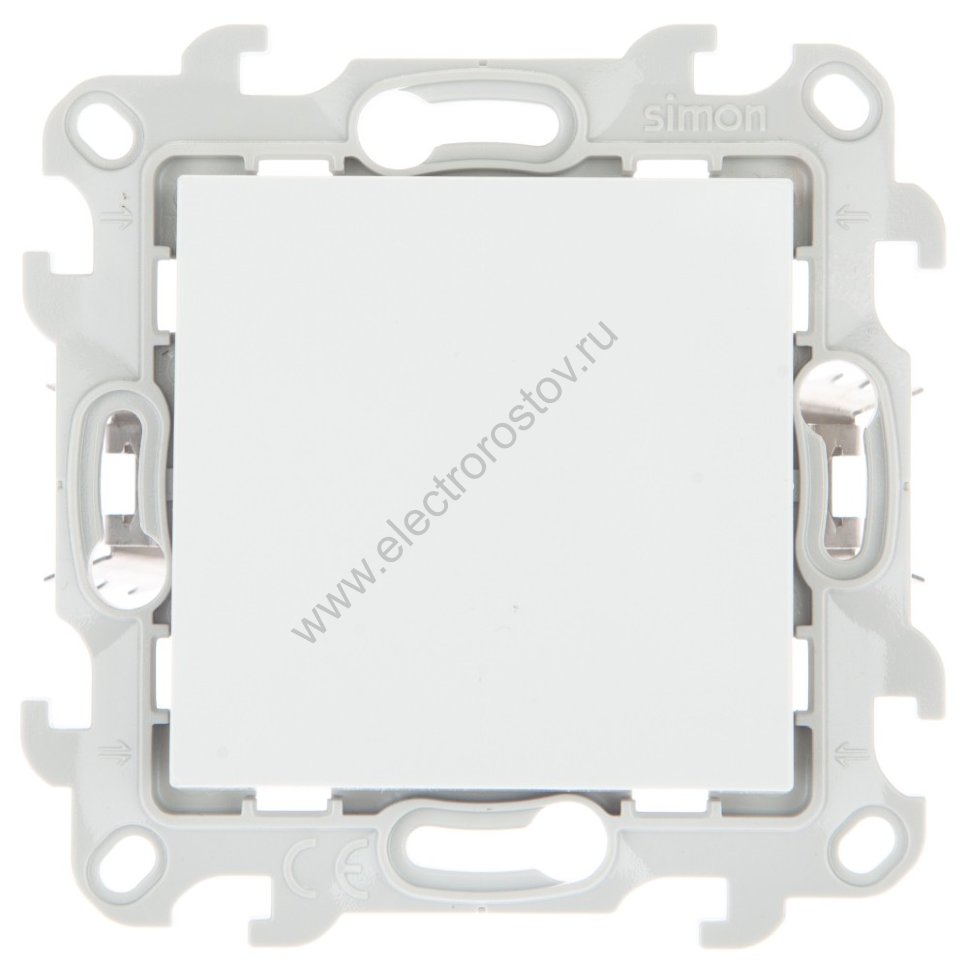 Simon 24 Белый Выключатель 1-клавишный Push and Go Simon
