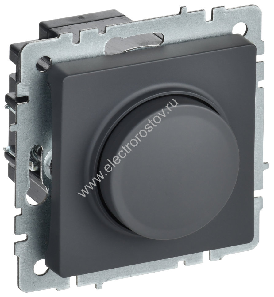 IEK BRITE BASE Графит Светорег. пов-наж. 600Вт СС10-1-0-БрГ