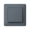 Systeme Electric AtlasDesign Air Грифель/дымчатый черный Рамка 1-ая
