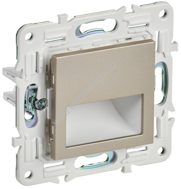 IEK SKANDY Шампань Подсветка LED встраиваемая SK-L01Sh