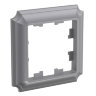 Systeme Electric AtlasDesign Antique Сталь Рамка 1-ая