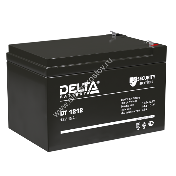Аккумулятор 12В/12 А/ч DT DELTA