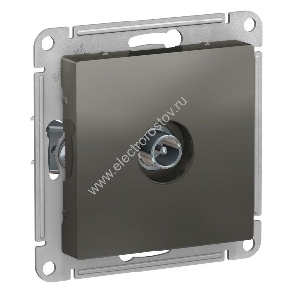 AtlasDesign Сталь Розетка TV оконечная 1DB Schneider Electric