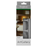 Systeme Electric ArtGallery Pure Матовое органическое стекло Белый Рамка 3-ая
