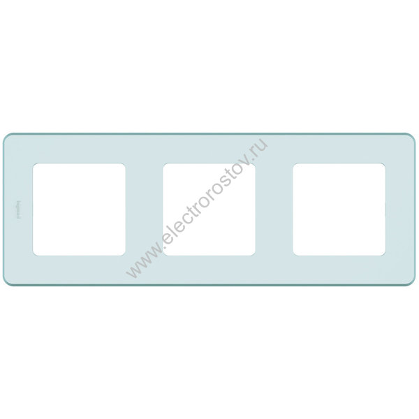 INSPIRIA Мятный Рамка 3-ая Legrand