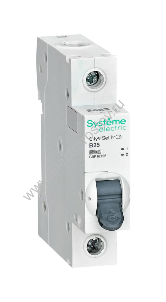 City9 Автоматический выключатель 6кА 1P B25 Systeme Electric