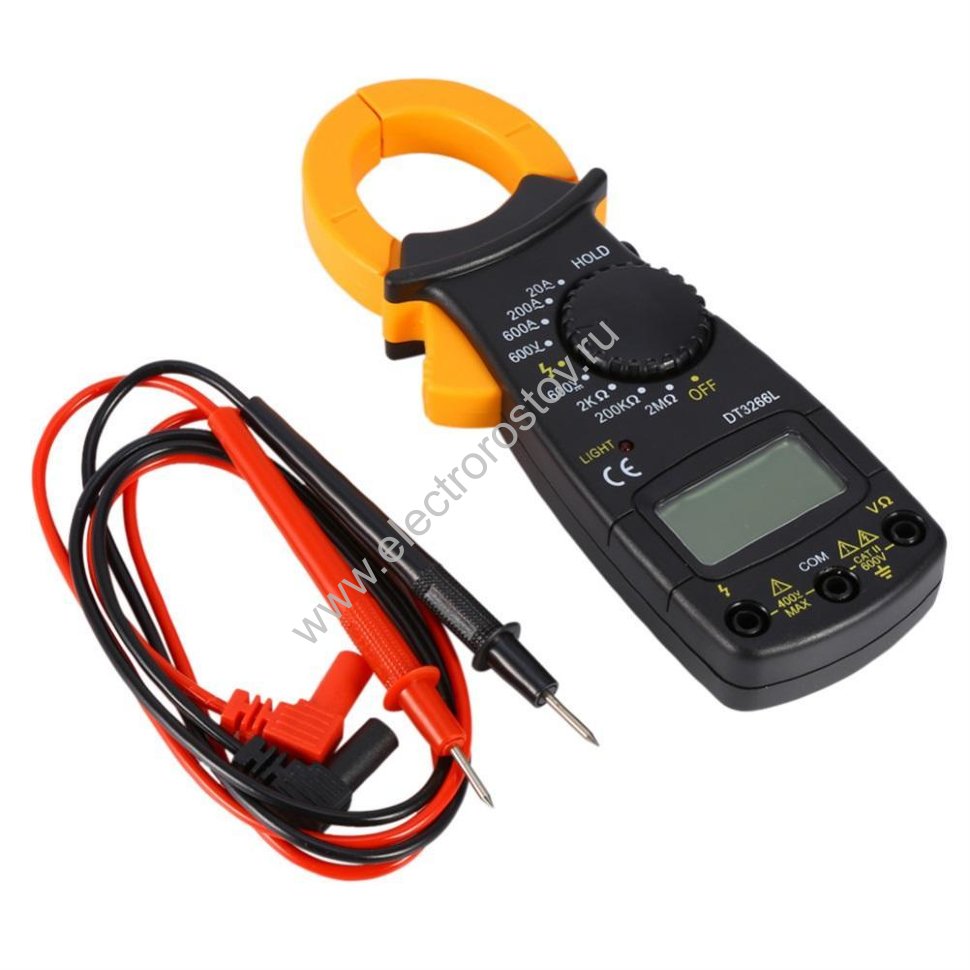 Клещи токовые цифровые DT3266L