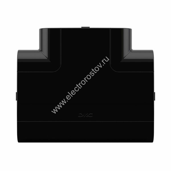 DKC Тройник 110х50 мм, черный