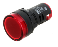 Лампа AD22DS(LED) матрица d22 мм красный 230В TDM