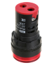 Лампа AD22DS(LED) матрица d22 мм красный 230В TDM
