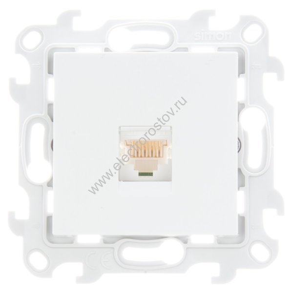 Simon 24 Белый Розетка комп(RJ45) 1-ая 5 кат UTP Simon