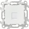Simon 24 Белый Розетка комп(RJ45) 1-ая 5 кат UTP Simon