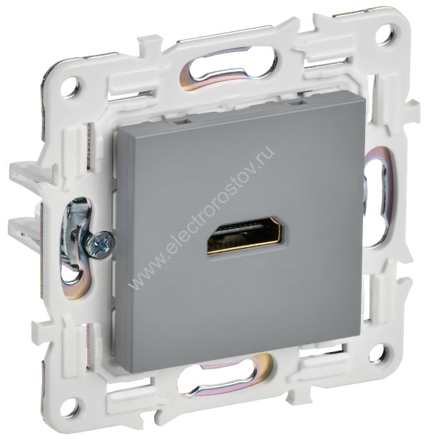 IEK SKANDY Серый Розетка HDMI SK-H01Gr