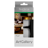 Systeme Electric ArtGallery Pure Матовое органическое стекло Черный Рамка 2-ая