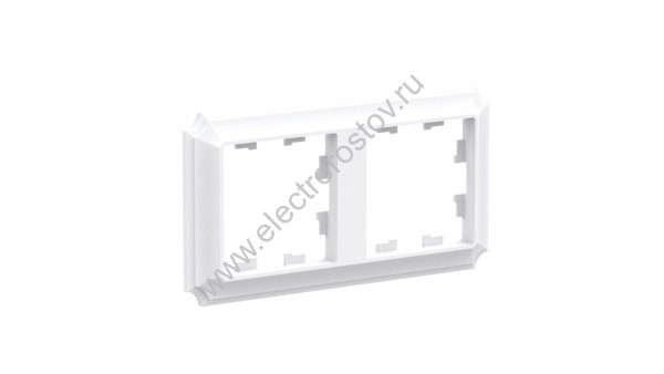 Systeme Electric AtlasDesign Antique Лотос Рамка 2-ая, универсальная