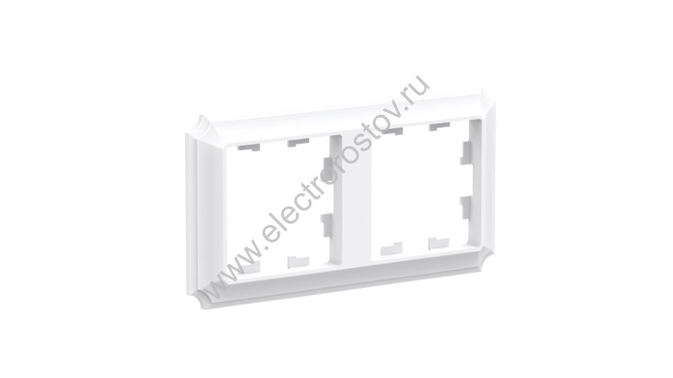 Systeme Electric AtlasDesign Antique Лотос Рамка 2-ая, универсальная