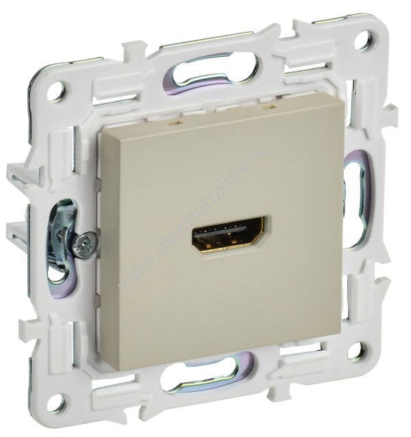 IEK SKANDY Бежевый Розетка HDMI SK-H01B