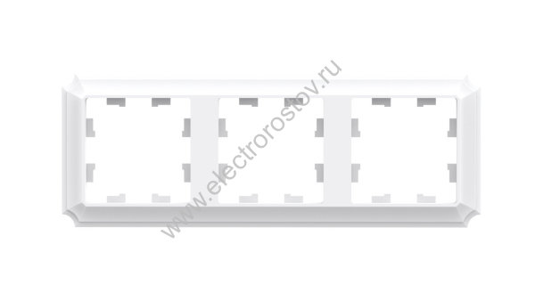 Systeme Electric AtlasDesign Antique Лотос Рамка 3-ая, универсальная