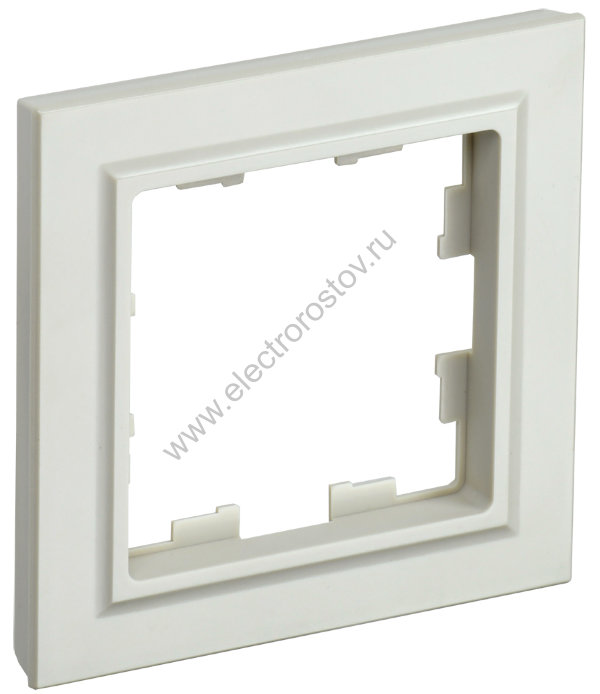 IEK BRITE BASE Бежевый Рамка 1-м РУ-1-БрКр
