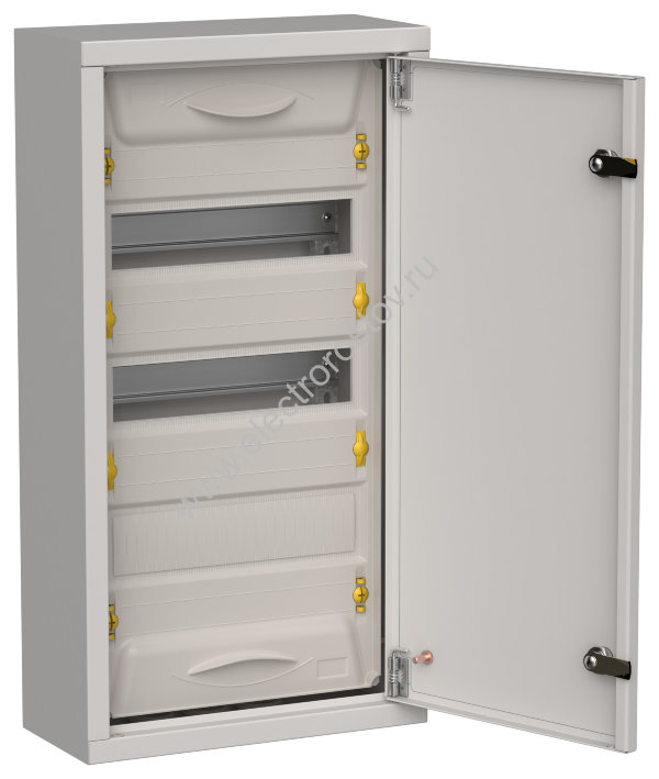 TITAN 5 Корпус мет. ЩРн-36 (1х36) 585х310х140 IP31 сер IEK