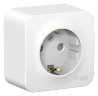 Blanca наруж Белый Розетка с/з со шторками 16А, 250В, изолир. пластина Schneider Electric