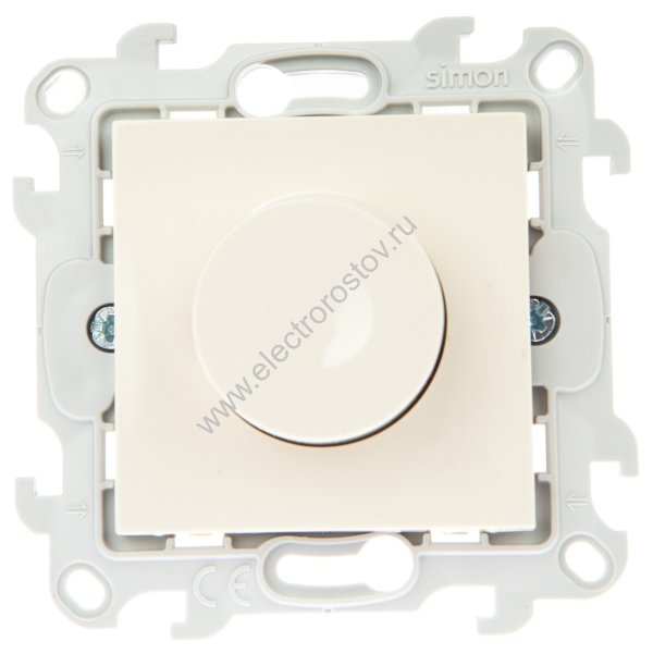 Simon 24 Слоновая кость Светорегулятор проходной, 40-450W Simon