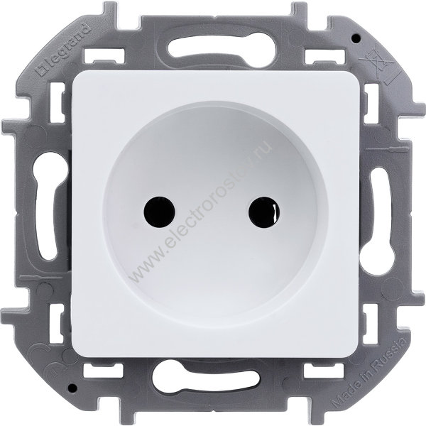 INSPIRIA Белый Розетка без заземления Legrand